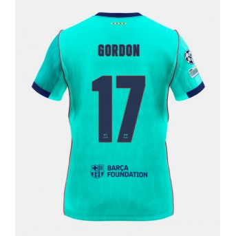 Barcelona Anthony Gordon #17 Maglia Gara Terza Repliche 2026-27 Maniche Corte